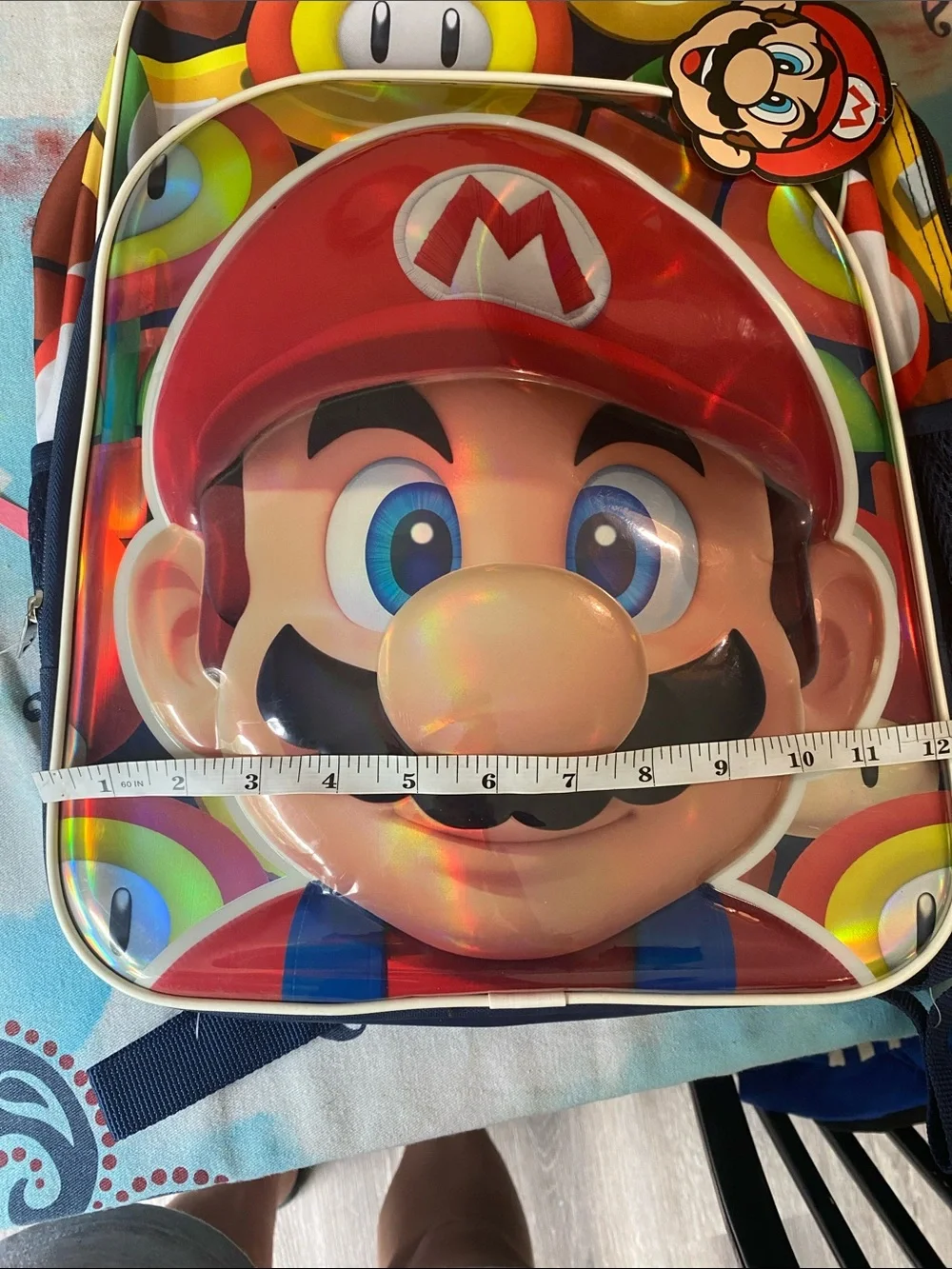Super Mario backpack school book bag